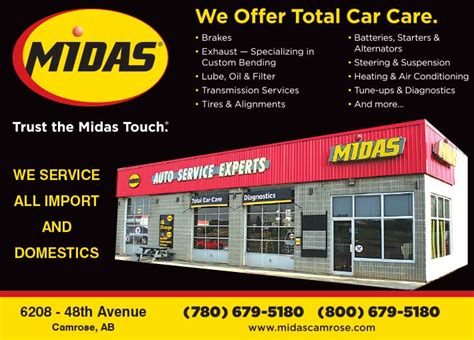 Midas Auto Service Experts Winnipeg .